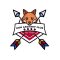 Forest sur Marque-Logo Run Archery Club de Forest sur Marque